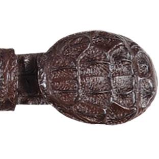 Men's Wild West Caiman Skin Cowboy Belt 2C110207 2 2C110207-32  - from alligatorwarehouse.com