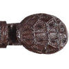 Men's Wild West Caiman Skin Cowboy Belt 2C110207 2 2C110207-32  - from alligatorwarehouse.com