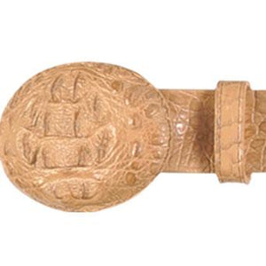 Wild West Boots Belts 32 Men's Wild West Caiman Skin Cowboy Belt 2C110211