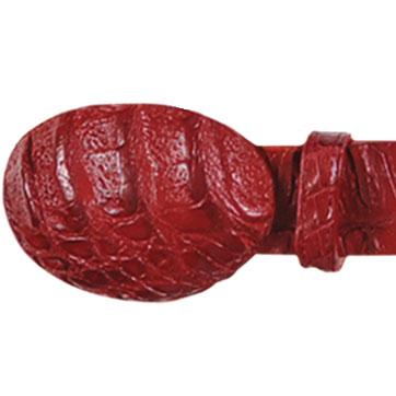 Men's Wild West Caiman Skin Cowboy Belt 2C110212 2 2C110212-32  - from alligatorwarehouse.com