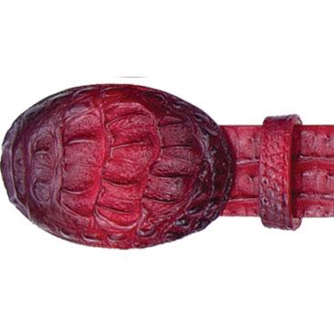 Men's Wild West Caiman Skin Cowboy Belt 2C110229 2 2C110229-32  - from alligatorwarehouse.com