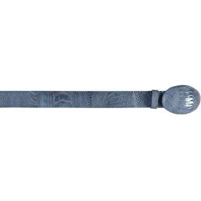 Men's Wild West Ostrich Leg Skin Cowboy Belt 2C110514 1 2C110514-32  - from alligatorwarehouse.com