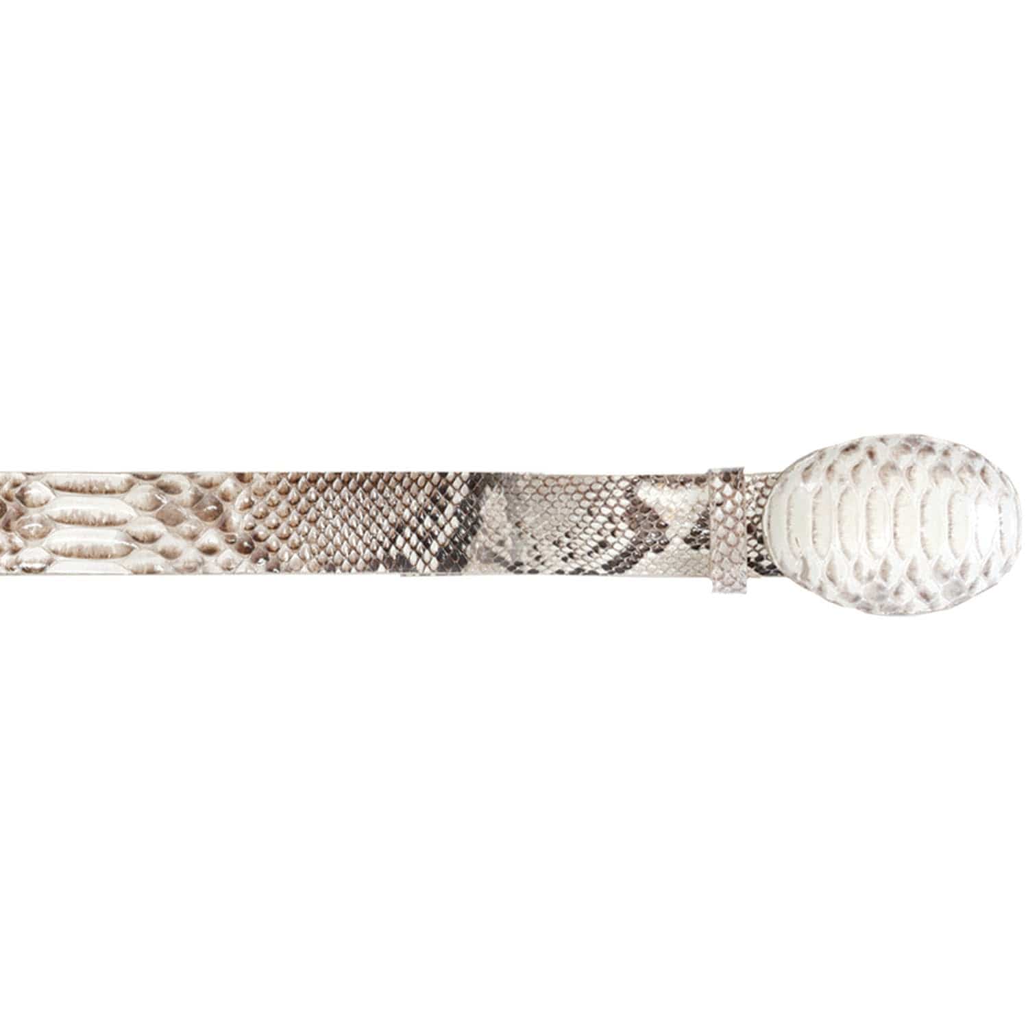 Men's Wild West Python Skin Cowboy Belt 2C115749 1 2C115749-32  - from alligatorwarehouse.com
