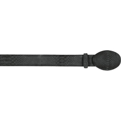 Men's Wild West Python Skin Cowboy Belt 2C11N5705 1 2C11N5705-44  - from alligatorwarehouse.com