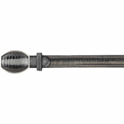 Men's Wild West Teju Lizard Laser Design Casual Belt 2C24U0738 1 2C24U0738-32  - from alligatorwarehouse.com