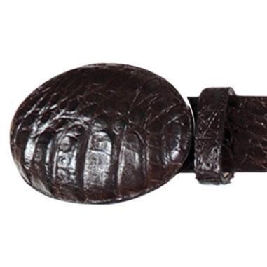 Men's Wild West Caiman Belly Skin Cowboy Belt 2C118207 2 2C118207-32  - from alligatorwarehouse.com