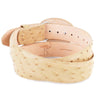 Men's Wild West Ostrich Skin Cowboy Belt 2C110311 2 2C110311-32  - from alligatorwarehouse.com