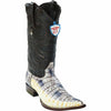 Men's Wild West Caiman Belly Skin 3X Toe Boots 29582-B 2 2958235-060  - from alligatorwarehouse.com