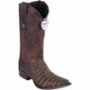 Men's Wild West Caiman Belly Skin Snip Toe Boots 29482 4 2948207-060  - from alligatorwarehouse.com