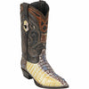 Men's Wild West Caiman Tail Skin J Toe Boots 29901-B 5 2990109-060  - from alligatorwarehouse.com