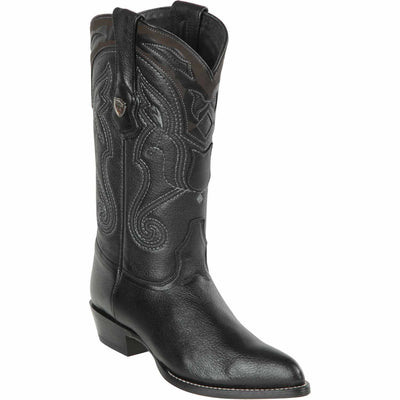 Men's Wild West Deer Skin J Toe Boots 29951 2 2995104-060  - from alligatorwarehouse.com