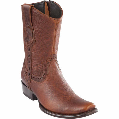 Men's Wild West Genuine Leather Dubai Toe Short Boots 279B99 1 279B9940-060  - from alligatorwarehouse.com