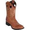 Men's Wild West Genuine Leather Ranch Toe Boots 2823E27 3 2823E2705-060  - from alligatorwarehouse.com