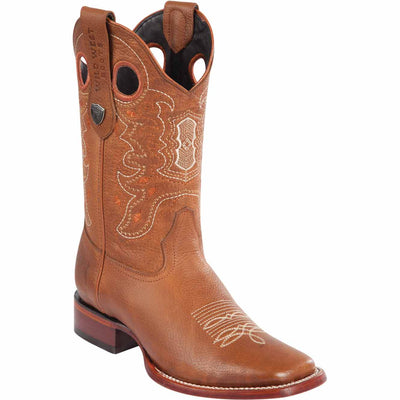 Men's Wild West Genuine Leather Ranch Toe Boots 282427 4 28242705-060  - from alligatorwarehouse.com