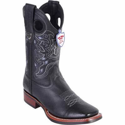 Men's Wild West Genuine Leather Ranch Toe Boots 282527 1 28252705-060  - from alligatorwarehouse.com