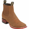 Men's Wild West Genuine Leather Ranch Toe Short Boots 282BM63 5 282BM6304-060  - from alligatorwarehouse.com
