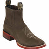 Men's Wild West Genuine Leather Ranch Toe Short Boots 282BM63 6 282BM6304-060  - from alligatorwarehouse.com