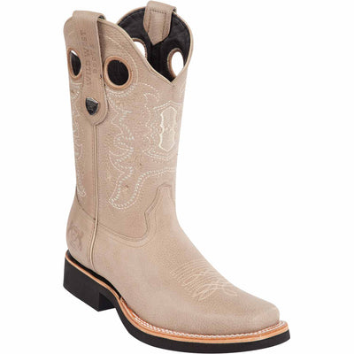 Men's Wild West Genuine Leather Rodeo Toe Boots 2813E27 3 2813E2705-060  - from alligatorwarehouse.com