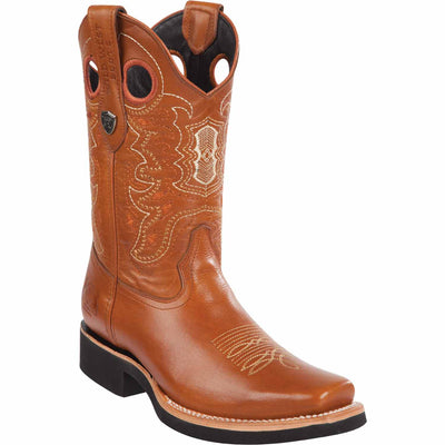Men's Wild West Genuine Leather Rodeo Toe Boot 2813E3851 1 2813E3851-060  - from alligatorwarehouse.com