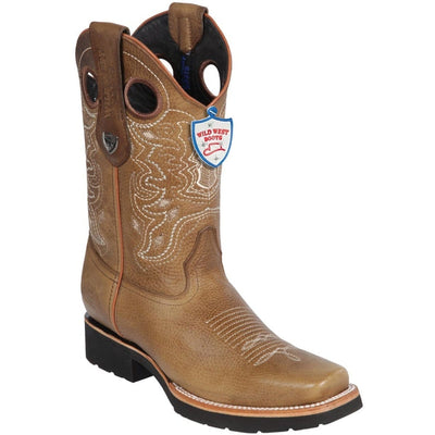 Men's Wild West Genuine Leather Rodeo Toe Boot 2813E9951 1 2813E9951-060  - from alligatorwarehouse.com