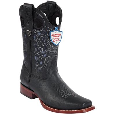 Men's Wild West Genuine Leather Rodeo Toe Boots 281827 1 28182705-060  - from alligatorwarehouse.com