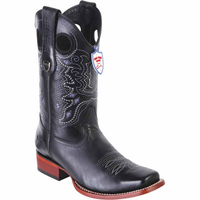 Men's Wild West Genuine Leather Rodeo Toe Boots 281838 1 28183805-060  - from alligatorwarehouse.com