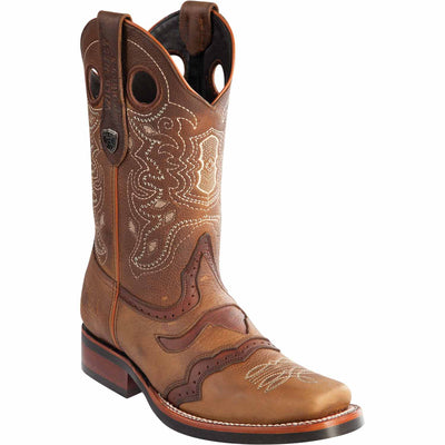 Men's Wild West Genuine Leather Rodeo Toe Boot 281TH9951 1 281TH9951-060  - from alligatorwarehouse.com