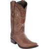 Men's Wild West Genuine Leather Snip Toe Boots 29427 2 2942705-060  - from alligatorwarehouse.com