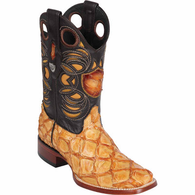Men's Wild West Monster Fish Ranch Yellow Gold Toe Boots 282410 1 28241002-060  - from alligatorwarehouse.com