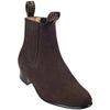 Men's Wild West Nobuk Leather Round Toe Charro Short Boots 261263 2 26126305-060  - from alligatorwarehouse.com