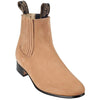 Men's Wild West Nobuk Leather Round Toe Charro Short Boots 26163 3 2616304-060  - from alligatorwarehouse.com