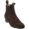 Men's Wild West Nobuk Leather Round Toe Charro Short Boots 26163 4 2616304-060  - from alligatorwarehouse.com