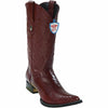 Men's Wild West Ostrich Leg Skin 3X Toe Boots 29505-A 3 2950503-060  - from alligatorwarehouse.com