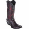 Men's Wild West Ostrich Leg Skin Dubai Toe Boots 27905 3 2790505-060  - from alligatorwarehouse.com