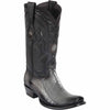 Men's Wild West Ostrich Leg Skin Dubai Toe Boots 27905 4 2790505-060  - from alligatorwarehouse.com