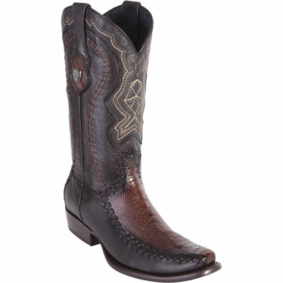 Men's Wild West Ostrich Leg with Deer Dubai Toe Boots 279F05 2 279F0505-060  - from alligatorwarehouse.com