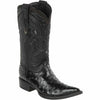 Men's Wild West Yellow Gold Ostrich Skin 3X Toe Boots 29503-A 4 2950302-060  - from alligatorwarehouse.com