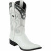 Men's Wild West Ostrich Skin 3X Toe Boots 29503-B 5 2950311-060  - from alligatorwarehouse.com