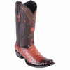 Men's Wild West Ostrich Skin Dubai Toe Boots 27903 7 2790305-060  - from alligatorwarehouse.com