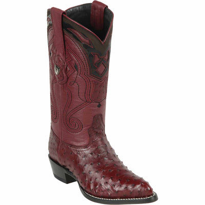 Men's Wild West Ostrich Skin J Toe Boots 29903-A 5 2990302-060  - from alligatorwarehouse.com