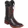Men's Wild West Ostrich Skin Ranch Toe Boots 282503 3 28250305-060  - from alligatorwarehouse.com