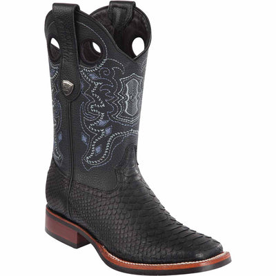 Men's Wild West Python Ranch Toe Boot 2825G5705 1 2825G5705-060  - from alligatorwarehouse.com