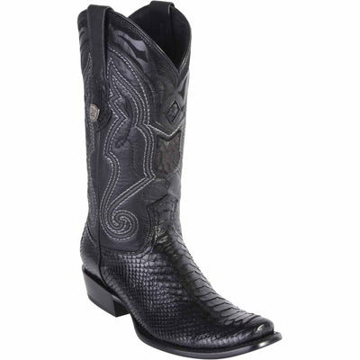 Men's Wild West Python Skin Dubai Toe Boots 27957 1 2795705-060  - from alligatorwarehouse.com