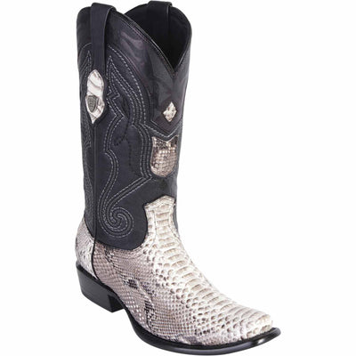 Men's Wild West Python Skin Dubai Toe Boots 27957 2 2795705-060  - from alligatorwarehouse.com