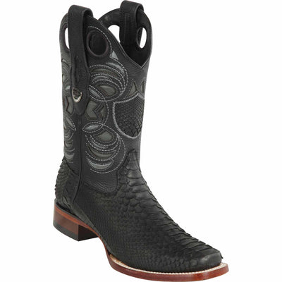 Men's Wild West Python Skin Rodeo Toe Boot 2818G5705 1 2818G5705-060  - from alligatorwarehouse.com