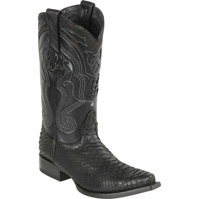 Men's Wild West Python Skin Snip Toe Boot 294G5705 1 294G5705-060  - from alligatorwarehouse.com