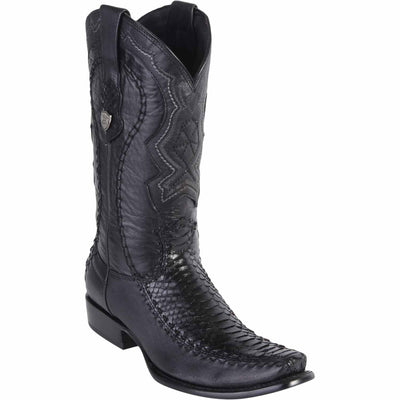 Men's Wild West Python with Deer Dubai Toe Boots 279F57 1 279F5705-060  - from alligatorwarehouse.com