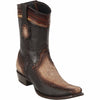 Men's Wild West Shark with Deer Dubai Toe Short Boots 279BF09 2 279BF0905-060  - from alligatorwarehouse.com
