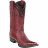 Men's Wild West Smooth Ostrich Skin 3X Toe Boots 29504-A 5 2950402-060  - from alligatorwarehouse.com