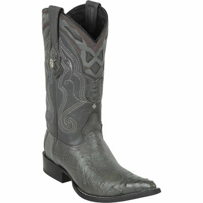 Men's Wild West Smooth Ostrich Skin 3X Toe Boots 29504-B 2 2950407-060  - from alligatorwarehouse.com